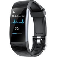 Newest Product 2019 i7E Fitness Band With ECG Blood pressure Monitor Nordic 52832 Waterproof Smart Wristband Heart Rate