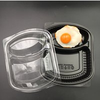 Disposable Compartment Blister Takeaway Lunch Box