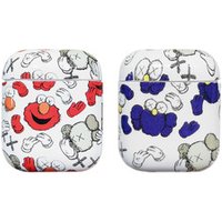 Fashion Headset Protector Sesame street Cover For Airpod Kaws Cartoon Cases For Airpods 1/2 2019