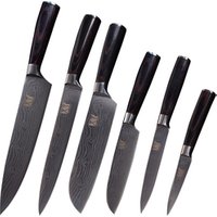 Yangjiang 6 Piece Stainless Steel Chef Knife Set