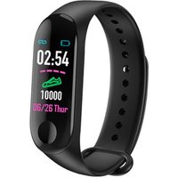Free Shipping 2019 Best Seller Fitness Tracker M3 Plus Watch Band Wristband Waterproof M3 Smart Bracelet