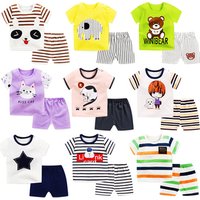 Toddler Baby Boy & Girl Short Sleeve T-Shirt & Shorts Set