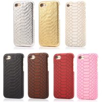 Hot Selling PU PC Snake Leather Pattern Phone Case For iphone 6/6s/7/8 plus/x/xr/xs max