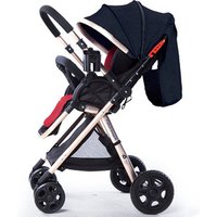 Luxury Lightweight Baby Stroller Foldable Baby Carriage Portable Baby Pram Can Bring It To Aircraft