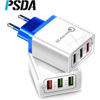 PSDA USB Charger quick charge 3.0 for iPhone X 8 7 iPad Fast Wall Charger for Samsung S9 Xiaomi mi 8 Huawei Mobile Phone Charger