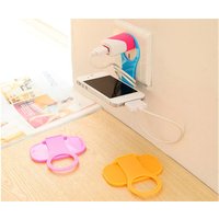 Linked Wall Charging Rack Holder Fashion Colorful For Cell Phone Charger