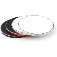 2019 hot Selling Wireless Charger Crystal Round Charging Pad for iPhone X QI Wireless Charger