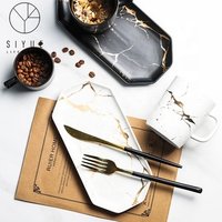 Creative Ceramic Plate Dishes Tableware Set