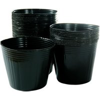 Wholesale cheap home garden stackable round self watering plastic flower pot