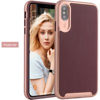 Saiboro Wholesale Soft Matte Silicone TPU PC Mobile Phone Shell For iphone X, Bumper Case Cover For iphone X