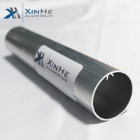 Foshan Aluminum roller Blinds Components Parts 28mm 30mm 38mm Aluminium Tube For Roller Blind