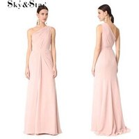 One Shoulder Bodycon Evening Dress