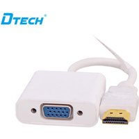 Dtech HDMI male 1080p to VGA female 720p hdmi to vga converter cable