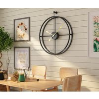 23 inch Round Metal Decorative Wall Clock