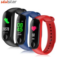 2019 Newest Sports Bracelet M3 Smart Bracelet Band Waterproof Color Screen Heart Rate Monitor Blood Pressure Fitness Tracker