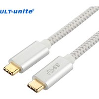 ULT-unite Custom Braided 3.3ft Fast Charging USB 3.1 Type-C to Type C Charging Cable
