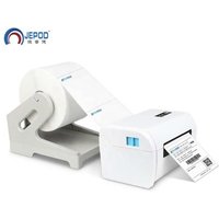 JEPOD JP-9200 20-108mm 4 inch Portable Desktop Thermal Printer Shipping Address Label A6 Barcode Maker Label Printer