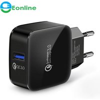 USB Charger Quick Charge 3.0 Fast Charger QC3.0 18W Wall USB Adapter for Power Bank Portable Mobile Phone Charger