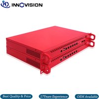 New arrival 6GBe Lans rack 1U Firewall server Barebone