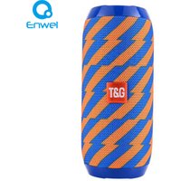Box10W Fabric Speaker Support TF/USB/Handsfree Call TG117 Wireless Speaker Waterproof Portable Outdoor Speaker