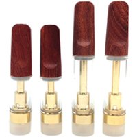 Wood Silver Gold Cartridge .5ML 1 ml c cell cartridge vape 2.0mm Thick Oil Atomizer