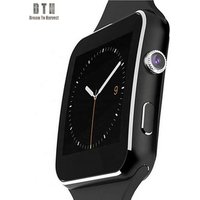 CE ROHS Sport band Camera SIM Card GT08 Wristwatch android mobile watch phones x6 A1 smart watch