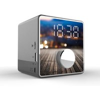 Easiny MX-02 Hifi sound quality custom sound loud LED alarm clock radio MP3 player wireless portable subwoofer car tws speaker