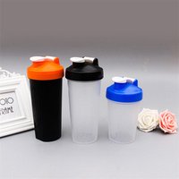 Plastic Protein Shaker Sports Bottle