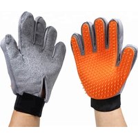 Most popular products 2017 pet grooming glove silicone finger tips gloves pet grooming gloves hair removal 333 tips pet brush