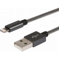 Factory made Nylon braided MFi usb cable and data wire cable for iphone