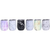 Personalised Monogram Marble Texture Cup
