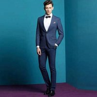 100% Wool Casual Wedding Suit