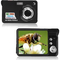 Mini 2.7" TFT LCD Digital Camera 18MP HD 720P 8x Zoom Camcorder Anti-Shake Micro Camera Video CMOS Sensor USplug Black/Red/White