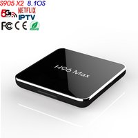 Low price H96 Maxx2 4gb ram 64gb rom android8.1 4k tv box with all channels