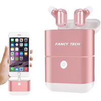 FancyTech Wireless BT V5.0 Mini Earbuds Wireless BT Sports Earbuds Waterproof In-Ear Headphones