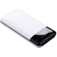 portable notebook with powerbank leather wallet 20000 mah