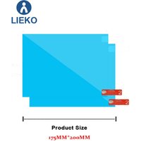 Factory Supply Rainproof Car for side window PET Film, Car Anti Water Mist Film Anti Fog Film For Car 17*20CM