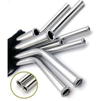 Reusable anti scratch straw,Stainless Steel Drinking Straw with oblique incisions For Bar Accessory,Angled-tip design straw