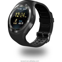 2019 Hot Selling Y1 Smart Watch with Micro SIM Card Smartwatch PK GT08 U8 Wearable Devices Smart Bracelet Heartrate