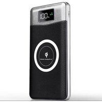 2019 Portable Slim Dual USB 2 in 1 10000mAh Wireless Charger Power Bank