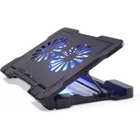 wholesale notebook cooler 5v aluminum laptop notebook cooling pad stand 2 fan
