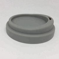Hot Moon Shape Australia Grey 9CM Premium Silicone Coffee mug Lid