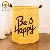 Large size strong fabric laundry basket laundry hamper