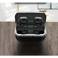 2019 GS6 Bluetooth Earphone 8D Stereo Sport Wireless Earbuds headset Mini TWS Earphones Waterproof Headphone with 3500mAh Power