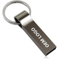 High speed sleek metal 4GB usb flash drive,customized logo promotional usb sticks 8GB 16GB,cheaper usb pendrive with chain