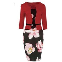 Elegant Casual Office Formal Dress