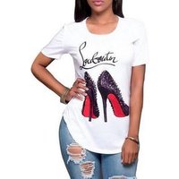 High Heeled Shoe Print T Shirt