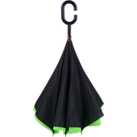 Branded logo custom printing standard inverted upside-down umbrella reversed parasol