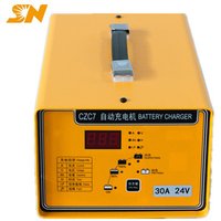 Shineng CZC7 10a 12v battery charger for car golf cart forklift pallet stacker with lead acid battery