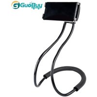 Lazy Cell Phone Holder Stand 360 Rotating Hanging on Neck Cell Phone Mobile Mount Holder Lazy Bracket